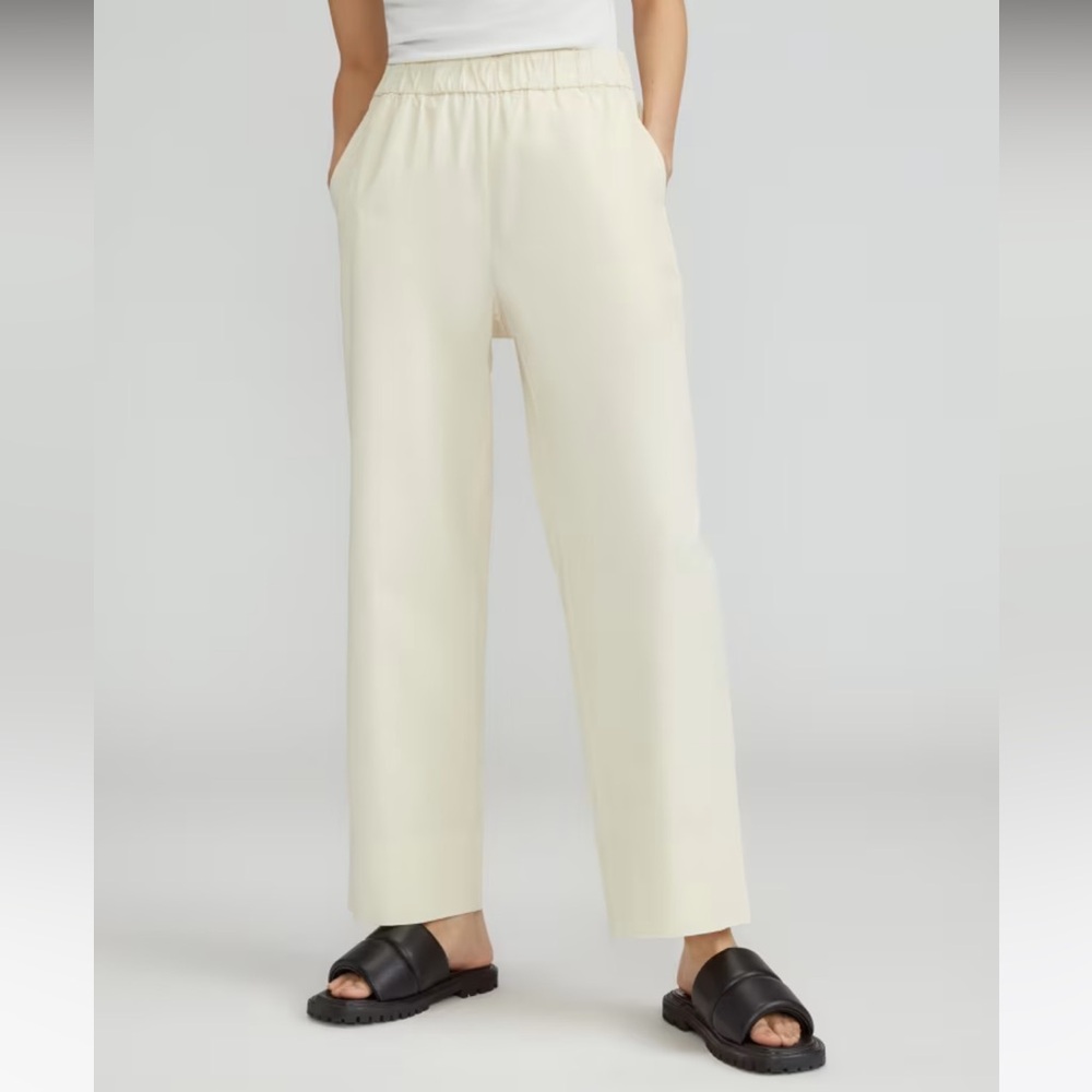 Everlane Easy Pant Size 8 - Cream